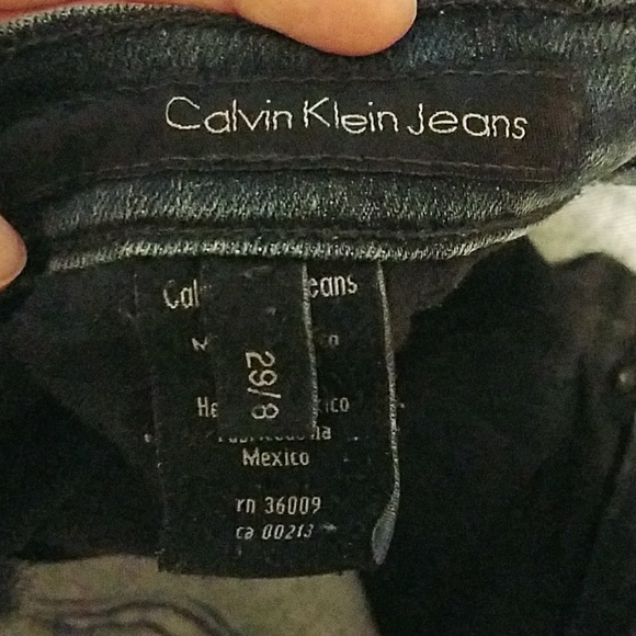 Calvin Klein Ultimate Skinny Jeans Dark Wash Size 29 - Picture 3 of 9